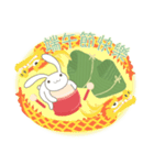台湾版 端午節快樂！ 粽子ウサギ（個別スタンプ：2）