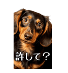 【いろんなAI犬】笑顔で謝罪♪（個別スタンプ：2）