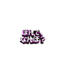 ★動く立体TEXT★ほんで、なんぼ？02（個別スタンプ：7）