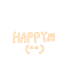 happy♫プリティスタンプ♪（個別スタンプ：3）