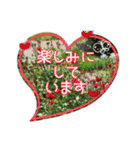 【癒しのお花スタンプ】（個別スタンプ：6）