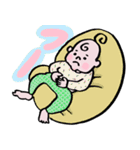 みにぴ！2 赤ちゃんのあるあるフェイス（個別スタンプ：9）