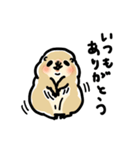 ジリスちゃん落書き風LINEスタンプ（個別スタンプ：11）