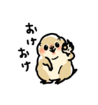 ジリスちゃん落書き風LINEスタンプ（個別スタンプ：12）