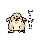 ジリスちゃん落書き風LINEスタンプ（個別スタンプ：17）