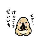 ジリスちゃん落書き風LINEスタンプ（個別スタンプ：37）