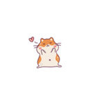 かわいいはむちゃん ちっちゃん（個別スタンプ：2）