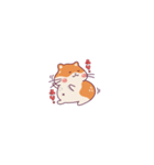かわいいはむちゃん ちっちゃん（個別スタンプ：14）