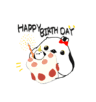 【HAPPY BIRTH DAY】あたししまえなが（個別スタンプ：1）