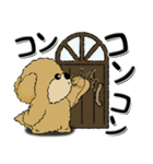 プードル犬 16『敬語』（個別スタンプ：3）