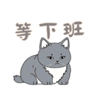 にゃんこライフ (漢字 Ver)（個別スタンプ：7）