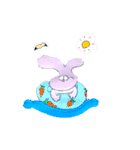 めがねうさぎ日常（個別スタンプ：2）