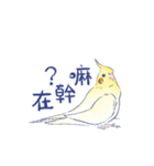 うごく！ことりララドン（中国語）（個別スタンプ：8）