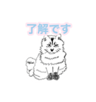 らくがき猫のむむ（個別スタンプ：10）
