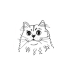 らくがき猫のむむ（個別スタンプ：35）