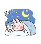 愛する人との日常会話⭐︎可愛いうさぎと猫（個別スタンプ：26）