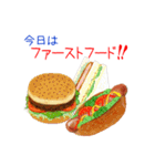 今日はなに料理？食のジャンルを楽しもう！（個別スタンプ：19）