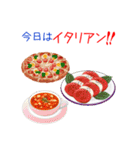 今日はなに料理？食のジャンルを楽しもう！（個別スタンプ：22）