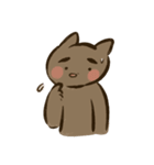 JAPOC : 茶色の猫はクールです（個別スタンプ：2）