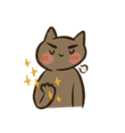 JAPOC : 茶色の猫はクールです（個別スタンプ：8）