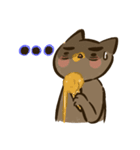 JAPOC : 茶色の猫はクールです（個別スタンプ：9）