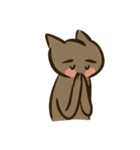 JAPOC : 茶色の猫はクールです（個別スタンプ：23）