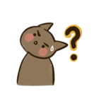 JAPOC : 茶色の猫はクールです（個別スタンプ：24）