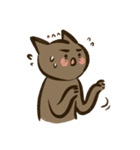 JAPOC : 茶色の猫はクールです（個別スタンプ：27）