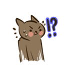 JAPOC : 茶色の猫はクールです（個別スタンプ：28）