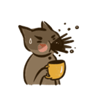 JAPOC : 茶色の猫はクールです（個別スタンプ：29）