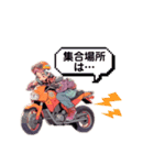 バイクLOVE  LIFE  ☆ 1（個別スタンプ：11）