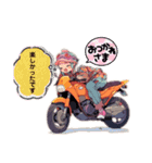 バイクLOVE  LIFE  ☆ 1（個別スタンプ：13）