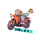 バイクLOVE  LIFE  ☆ 1（個別スタンプ：18）