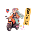 バイクLOVE  LIFE  ☆ 1（個別スタンプ：19）