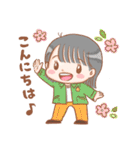 山西アカリLINEスタンプ（個別スタンプ：3）