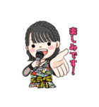 山西アカリLINEスタンプ（個別スタンプ：28）