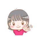 山西アカリLINEスタンプ（個別スタンプ：33）