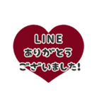 ▶️動く⬛LINEハート❸⬛【ピンク】（個別スタンプ：8）