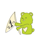 癒しのきみどりくまさん（個別スタンプ：10）