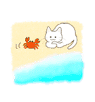 ねこなで(夏))（個別スタンプ：18）