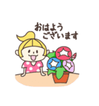 ＊女の子スタンプ＊（夏・海①）（個別スタンプ：10）