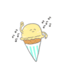 つたえるアイスクリーム（個別スタンプ：40）