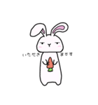 うさぎのラビさん①（個別スタンプ：5）