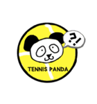 TENNIS PANDA  テニス パンダ（個別スタンプ：9）