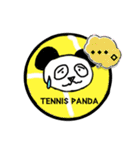 TENNIS PANDA  テニス パンダ（個別スタンプ：11）