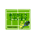 TENNIS PANDA  テニス パンダ（個別スタンプ：36）