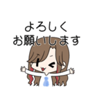 舞ちゃんスタンプ～まいごんも一緒～（個別スタンプ：8）