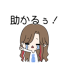 舞ちゃんスタンプ～まいごんも一緒～（個別スタンプ：21）