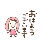 デカ文字シンプル☘️大人女子の日常✨（個別スタンプ：5）