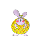 めがねうさぎ果物編（個別スタンプ：8）